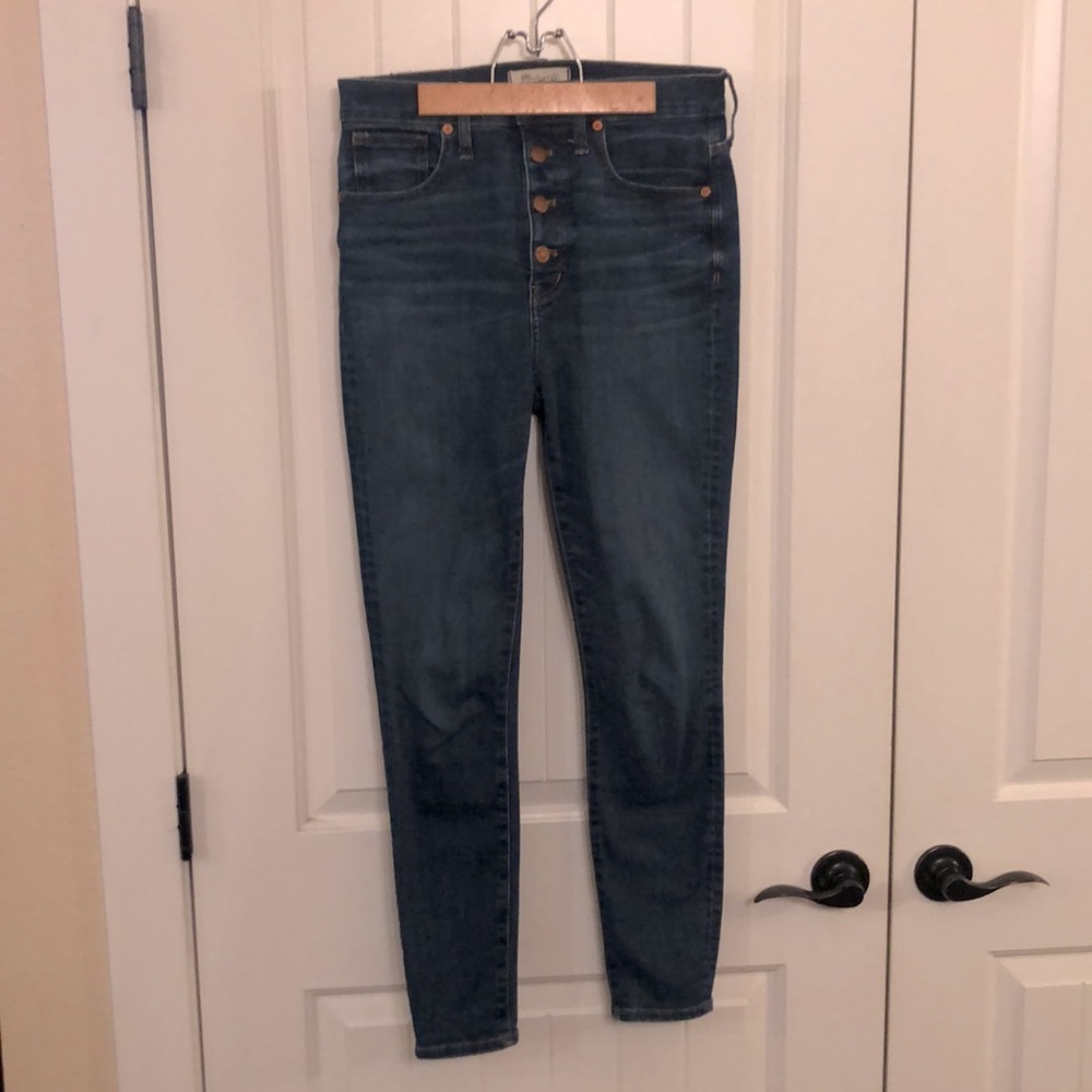 Madewell 11” High Rise Skinny Jeans